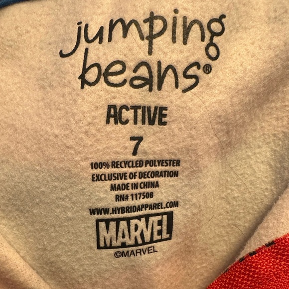 Marvel Spider-Man Boys Zip Up Hoodie (7) - Picture 4 of 4